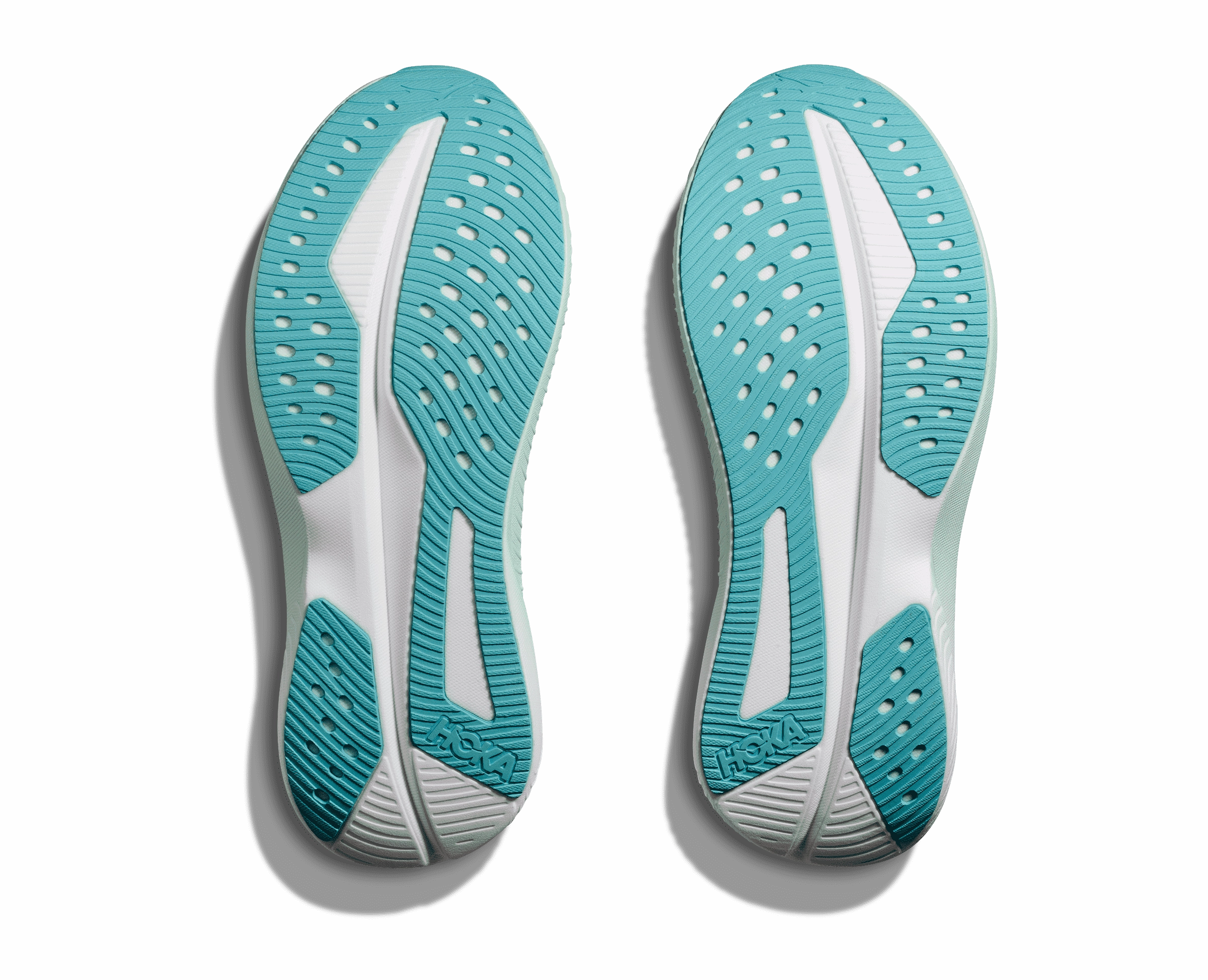 Women's - HOKA Mach 6 - Frost / Rose Gold Shoes Sams