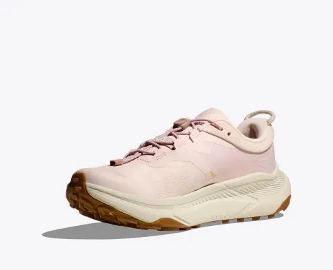 Women's - HOKA Transport - Cosmic Pearl/Oat Milk Breaking In Shoes