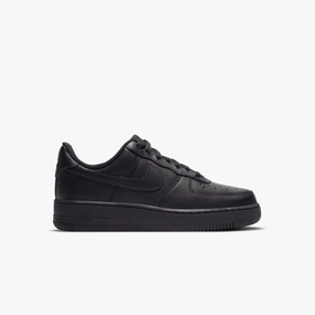 Women's Air Force 1 `07 "Triple Black" Nike Green Bay Packers Shoes