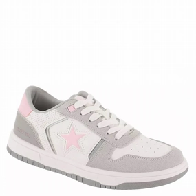 Cardi B Sneakers Women's Fresh 16 Sneakers In Pink/grey