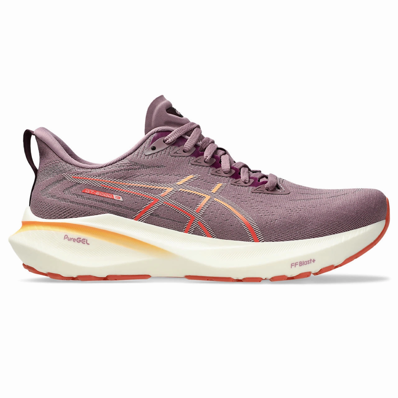 WOMEN'S GT-2000 13 - B - 500 DUSTY MAUVE/WATERSHED ROSE New Asics Carbon Shoe