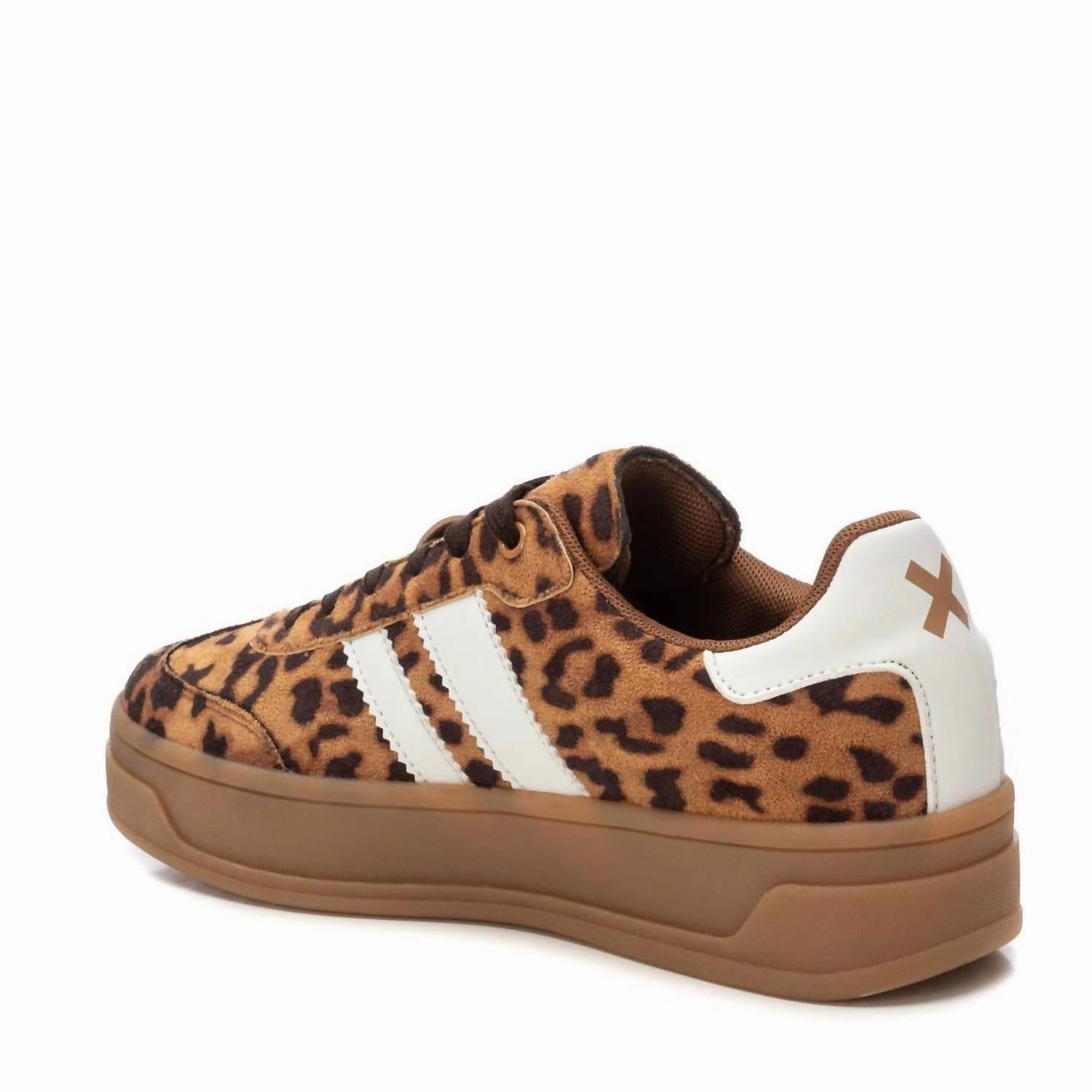 Women's Platform Trainer Sneakers In Leopard Soho Sneakers