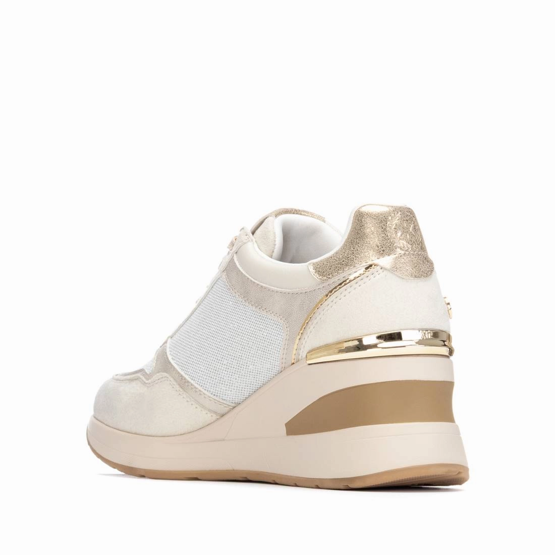 Gazelle Sneakers Women's Side Zipper Wedge Sneakers By XTI