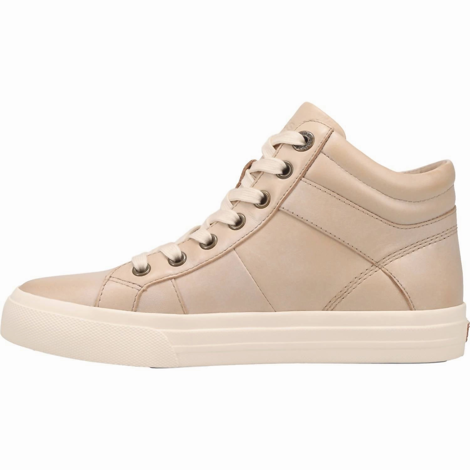 Ralph Lauren Sneakers Women's Taos Winner Leather High Top Sneakers In Oyster