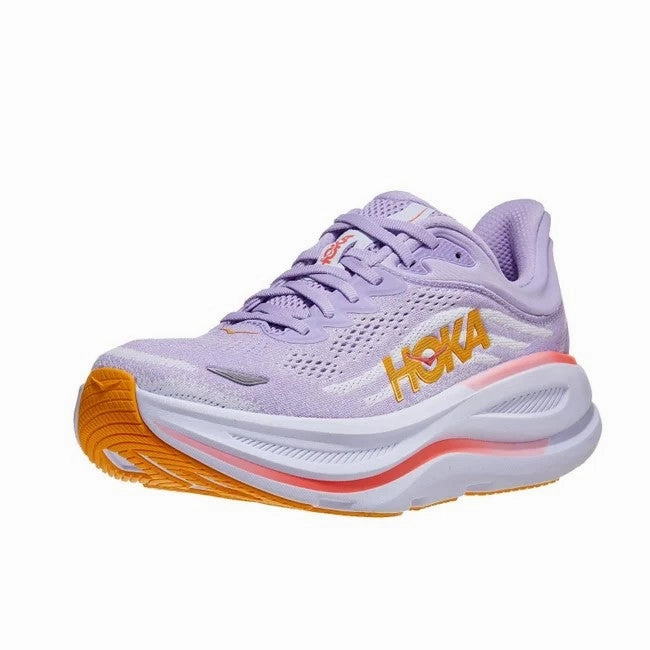 Womens Hoka Bondi 9 Wide (D-Width) Gold