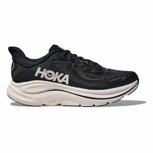 Womens Hoka Clifton 10 Wide (D-Width) Shoes White