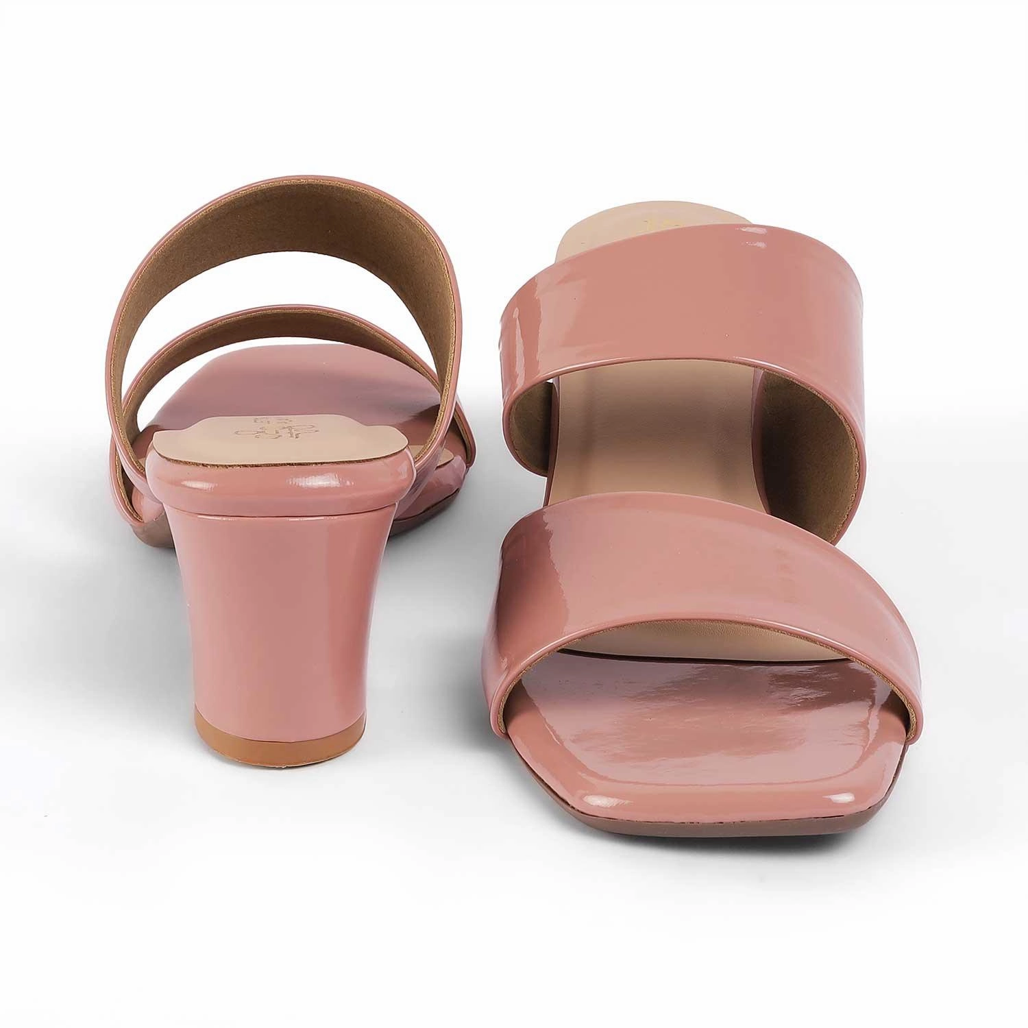 Tresmode Sania Pink Women's Dress Block Heel Sandals Starla Sandals