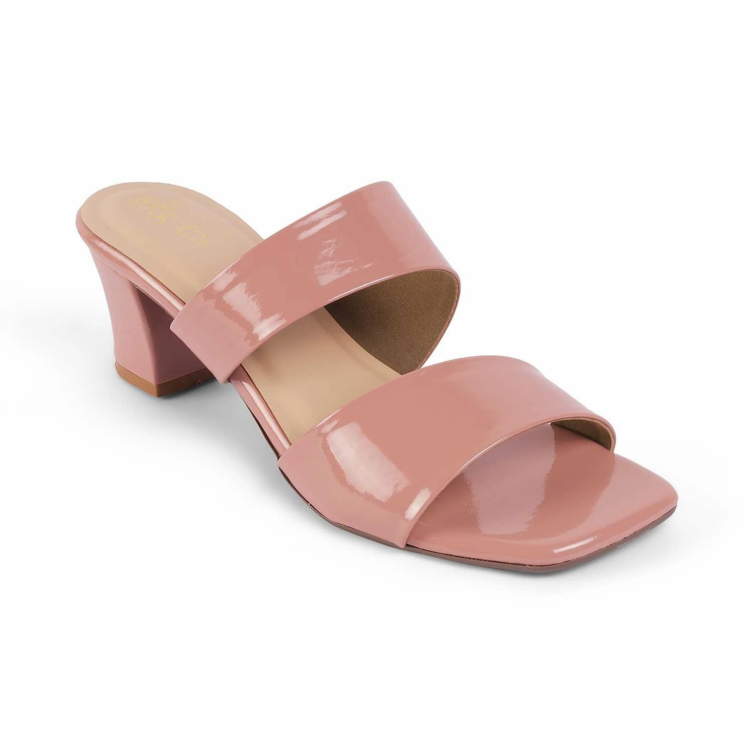 Color Sandals Tresmode Sania Pink Women's Dress Block Heel Sandals